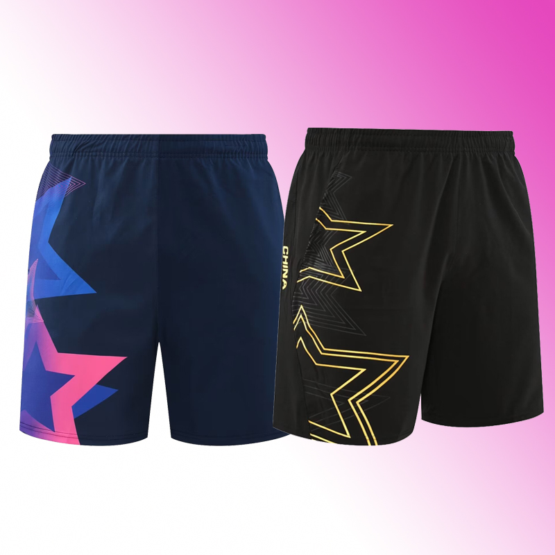 Table Tennis Shorts - شورت تنس الطاولة الجديد بتصميم التنين،