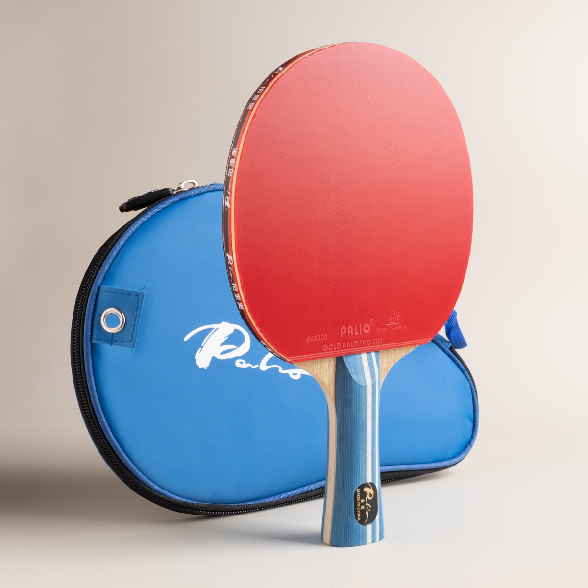 Table Tennis Backhand - الأصلي باليو 2 نجوم مضرب تنس