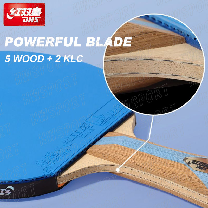 مضرب تنس طاولة DHS ، مجداف بين - مراجعة Table Tennis Backhand وسعره