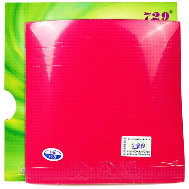 729 الصداقة 804 البثور المطاطي - مراجعة Table Tennis Equipment وسعره