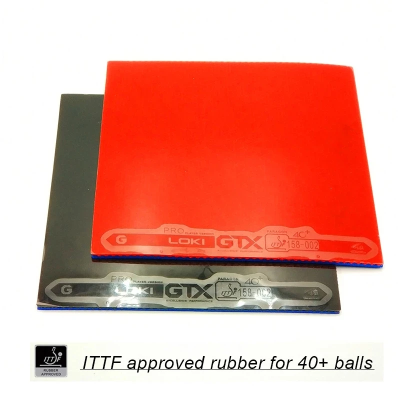 لوكي GTX-مطاط تنس الطاولة لاصق - مراجعة Table Tennis Equipment وسعره