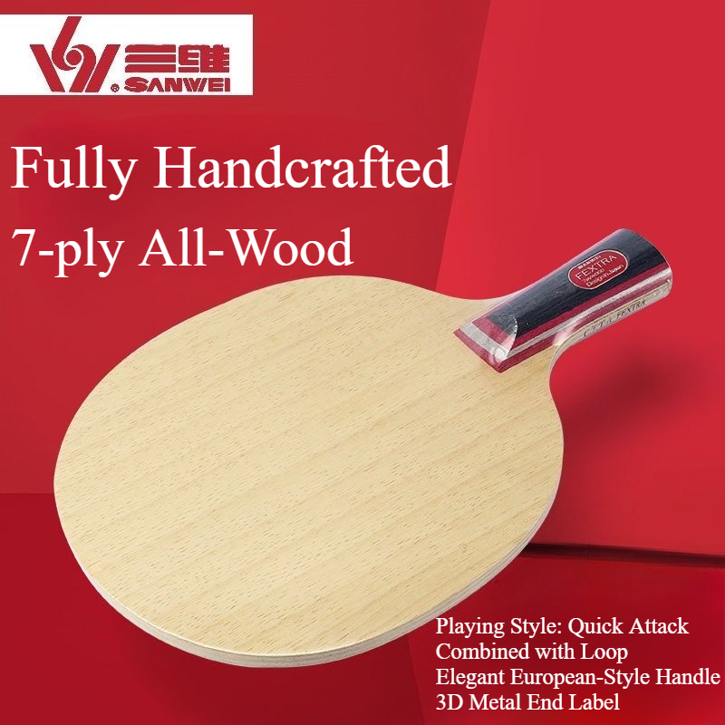 مضرب تنس طاولة SANWEI FEXTRA 7 - مراجعة Table Tennis Paddles وسعره
