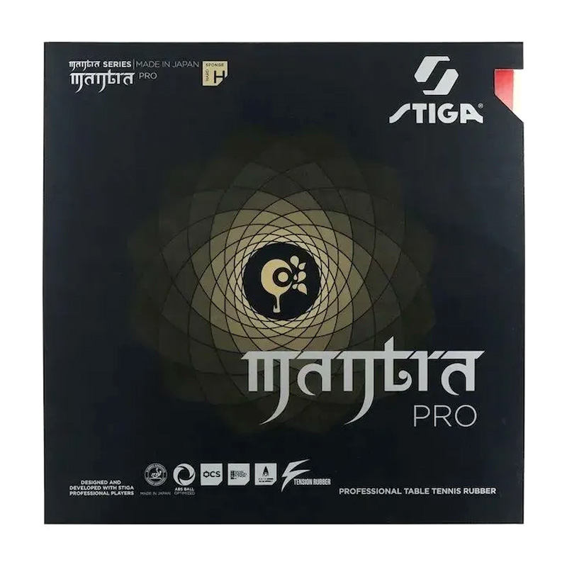 مطاط تنس الطاولة STIGA MANTRA  - مراجعة Table Tennis Japan وسعره