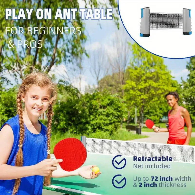شبكة تنس الطاولة القابلة للسحب - مراجعة Table Tennis Equipment وسعره