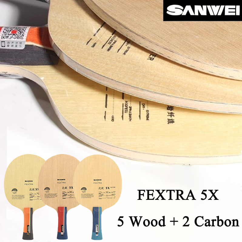مضرب تنس طاولة SANWEI FEXTRA 5 - مراجعة Table Tennis Paddles وسعره